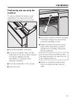 Preview for 65 page of Miele G 8050 Operating Instructions Manual