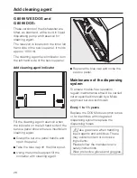 Preview for 28 page of Miele G 8066 Operating Instructions Manual