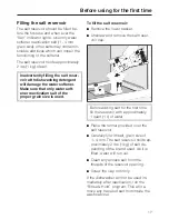 Preview for 17 page of Miele G 811 Operating Instructions Manual