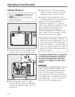 Preview for 28 page of Miele G 811 Operating Instructions Manual