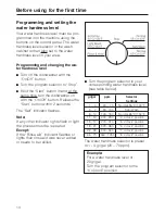 Preview for 14 page of Miele G 848 Operating Instructions Manual