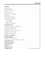 Preview for 3 page of Miele G 863-3 Operating Instructions Manual