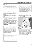 Preview for 13 page of Miele G 863-3 Operating Instructions Manual