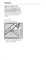 Preview for 72 page of Miele G 879 SCVI Operating And Installation Instructions