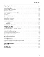 Preview for 3 page of Miele G 886 Operating Instructions Manual