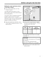 Предварительный просмотр 15 страницы Miele G 886 Operating Instructions Manual