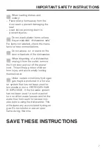 Preview for 7 page of Miele G 891 Operating Instructions Manual