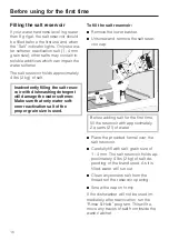 Preview for 16 page of Miele G 891 Operating Instructions Manual