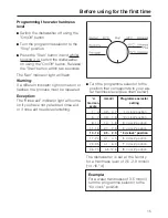 Preview for 15 page of Miele G 975 Operating Instructions Manual