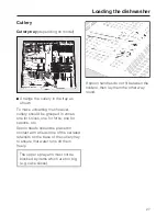 Preview for 27 page of Miele G4302 SCU Operating Instructions Manual