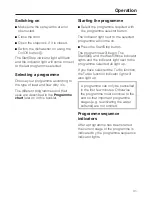 Preview for 31 page of Miele G4302 SCU Operating Instructions Manual