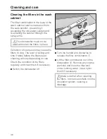 Preview for 36 page of Miele G4500SC Operating Instructions Manual