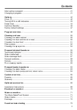 Preview for 3 page of Miele G4720 Operating Instructions Manual