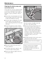 Preview for 64 page of Miele G5930 Operating Instructions Manual