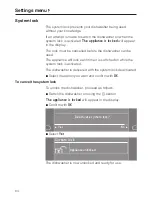 Preview for 84 page of Miele G5930 Operating Instructions Manual