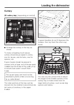 Предварительный просмотр 41 страницы Miele G5980 Operating Instructions Manual