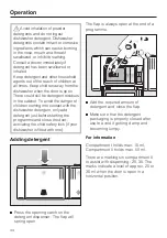 Предварительный просмотр 44 страницы Miele G5980 Operating Instructions Manual