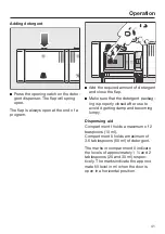 Preview for 41 page of Miele G6625SCSS Operating Instructions Manual