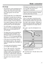 Preview for 77 page of Miele G6625SCSS Operating Instructions Manual