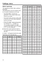 Предварительный просмотр 66 страницы Miele G6835SCI Operating Instructions Manual