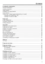 Preview for 3 page of Miele G7106 Operating Instructions Manual