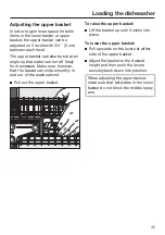 Preview for 45 page of Miele G7106 Operating Instructions Manual