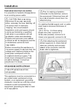 Preview for 92 page of Miele G7106 Operating Instructions Manual