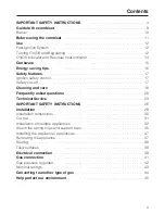 Preview for 3 page of Miele GAS COMBISET CS 1011 Operating And Installation Instructions