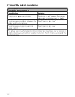 Preview for 22 page of Miele GAS COMBISET CS 1011 Operating And Installation Instructions