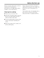 Preview for 11 page of Miele Gas cooktop Operating And Installation Instructions