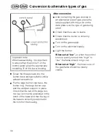 Preview for 36 page of Miele GAS KM 81-2 Operating Instructions Manual