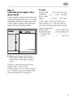 Предварительный просмотр 19 страницы Miele GDU 45 Fitting Instructions Manual