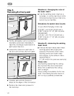 Предварительный просмотр 20 страницы Miele GDU 45 Fitting Instructions Manual