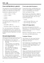 Preview for 14 page of Miele GOURMET HBBL 71 Manual