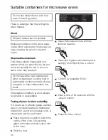 Preview for 20 page of Miele H 115 MB Operating Instructions Manual