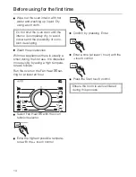 Preview for 14 page of Miele H 135 MB Operating Instructions Manual