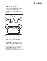 Предварительный просмотр 78 страницы Miele H 135 MB Operating Instructions Manual