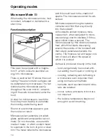 Preview for 14 page of Miele H 152 MB Operating Instructions Manual