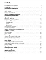 Preview for 4 page of Miele H 158 MB Operating Instructions Manual