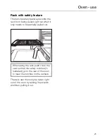 Preview for 21 page of Miele H 212 B Operating Instructions Manual