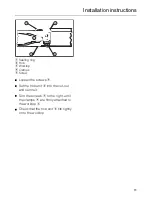 Preview for 61 page of Miele H 212 B Operating Instructions Manual