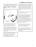 Preview for 63 page of Miele H 212 B Operating Instructions Manual