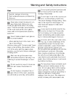 Preview for 7 page of Miele H 213 B2 Operating Instructions Manual