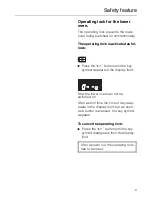 Preview for 9 page of Miele H 213 B2 Operating Instructions Manual