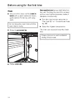 Предварительный просмотр 10 страницы Miele H 213 B2 Operating Instructions Manual