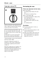 Предварительный просмотр 14 страницы Miele H 213 B2 Operating Instructions Manual