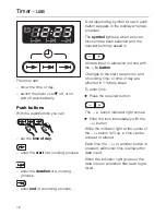 Предварительный просмотр 16 страницы Miele H 213 B2 Operating Instructions Manual