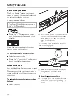 Preview for 10 page of Miele H 214 B Operating Instructions Manual