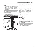 Preview for 11 page of Miele H 214 B Operating Instructions Manual