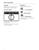 Preview for 14 page of Miele H 214 B Operating Instructions Manual